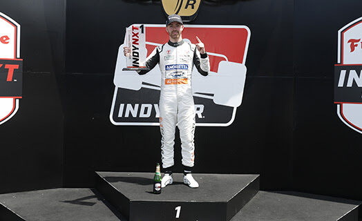 Patient Foster Earns First Victory of Season at IMS