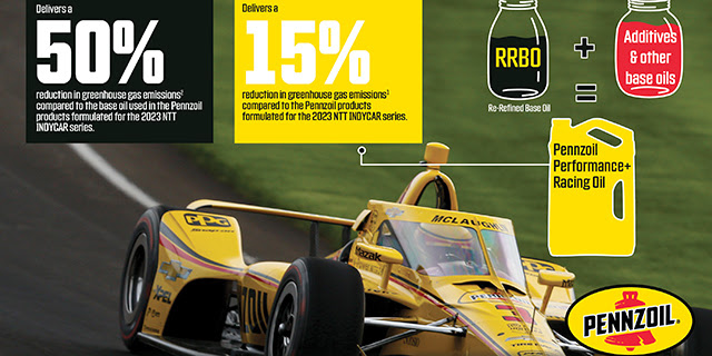 Pennzoil, INDYCAR Launch Pennzoil Performance+Racing Oil at Indianapolis 500