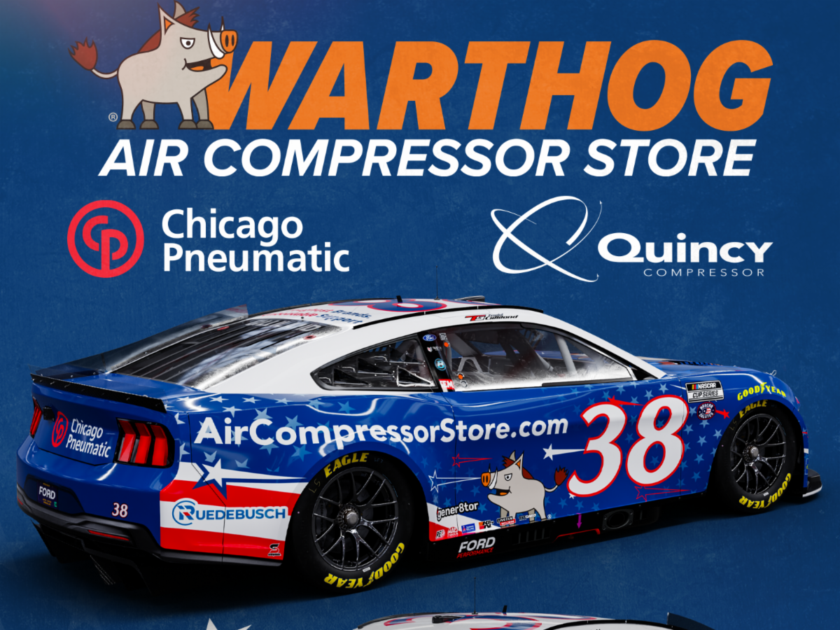 Quincy Compressor Returns to NASCAR Cup Series, Front Row Motorsport