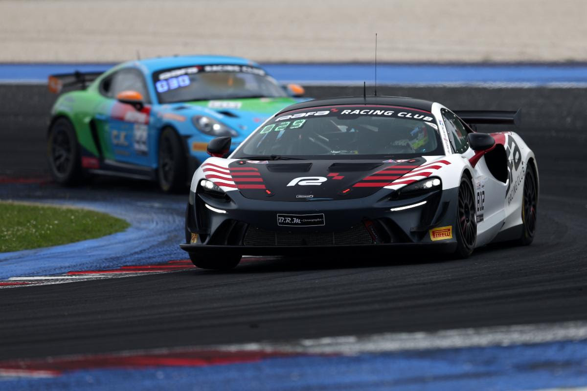 RAFA Racing Brings Home Season-Best Top Five Finish From Misano in GT4 European Series