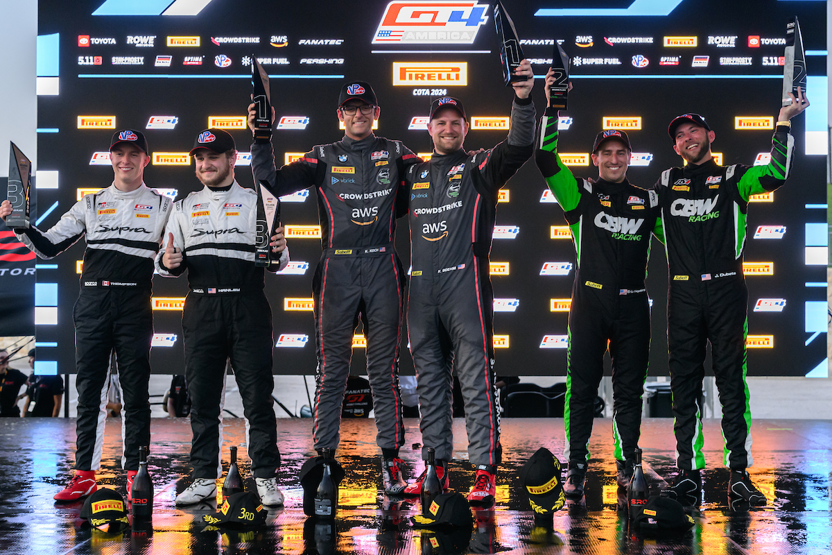Kurtz Takes Key Race Victories for CrowdStrike at COTA