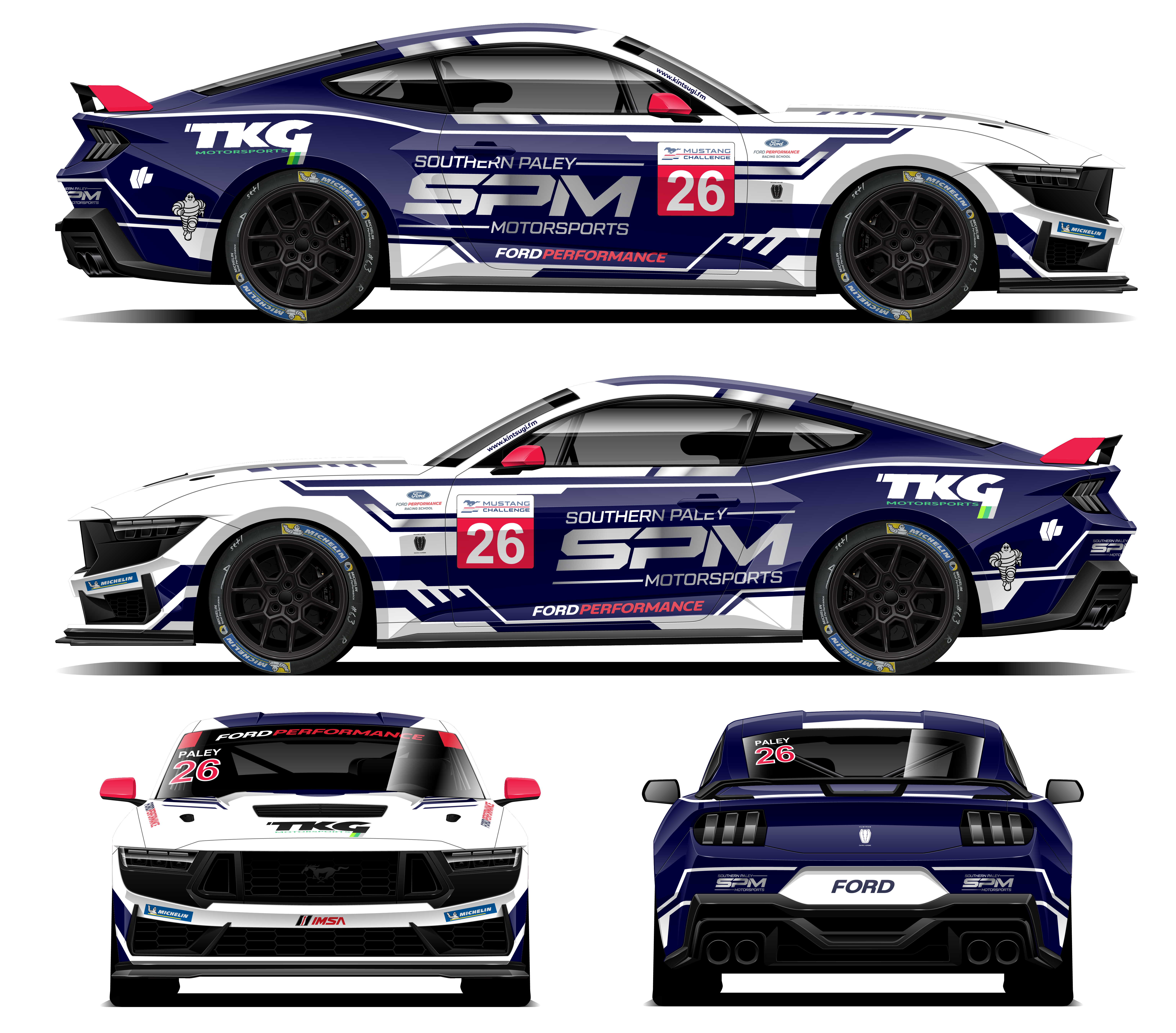 Southern Paley Motorsports Unveils Drivers for Mustang Challenge Lineup