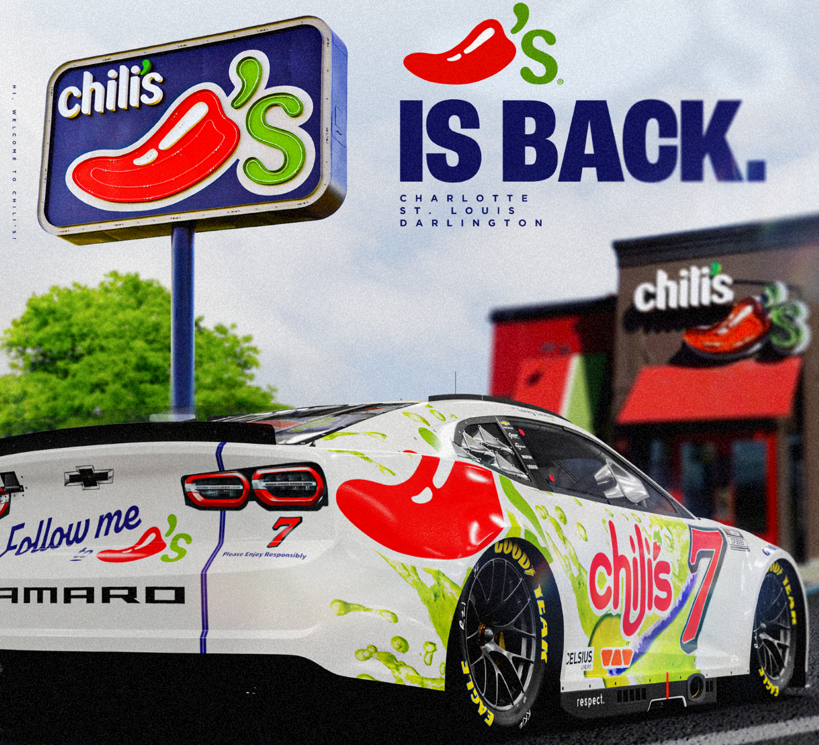 SPIRE MOTORSPORTS, COREY LAJOIE EXTEND CHILI’S PARTNERSHIP FOLLOWING STRONG DEBUT TOGETHER