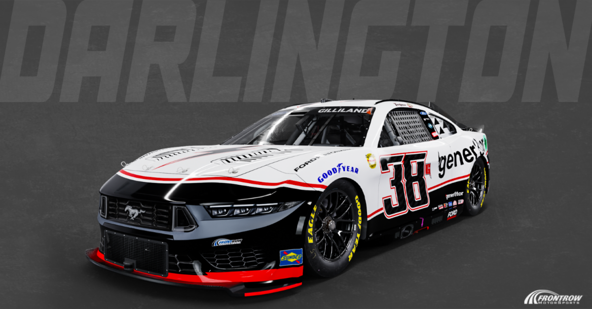 Todd Gilliland and the No. 38 gener8tor Ford Mustang Dark Horse