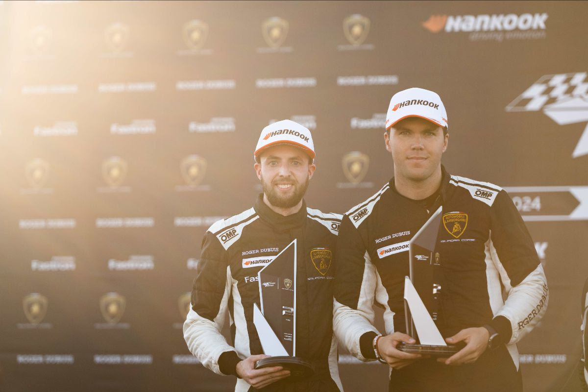 Wayne Taylor Racing with Andretti Lamborghini Super Trofeo Team Secures Hardware at WeatherTech Raceway Laguna Seca