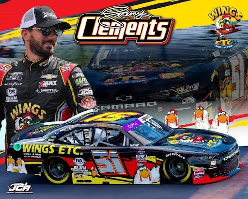 Wings Etc. is all systems go to sponsor Jeremy Clements Racing in NASCAR® Xfinity® Series for fourth year