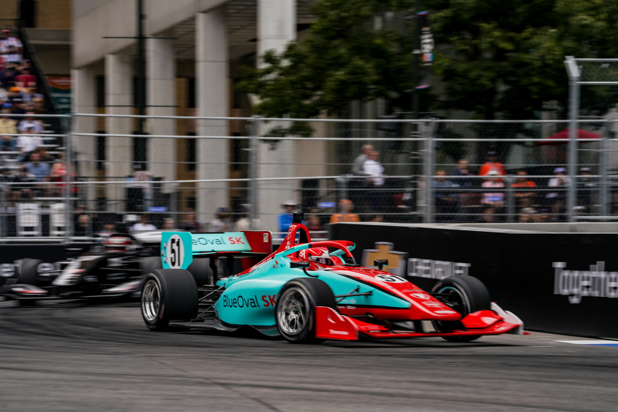 ABEL Motorsports holds points lead on a rough and tumble day in Detroit