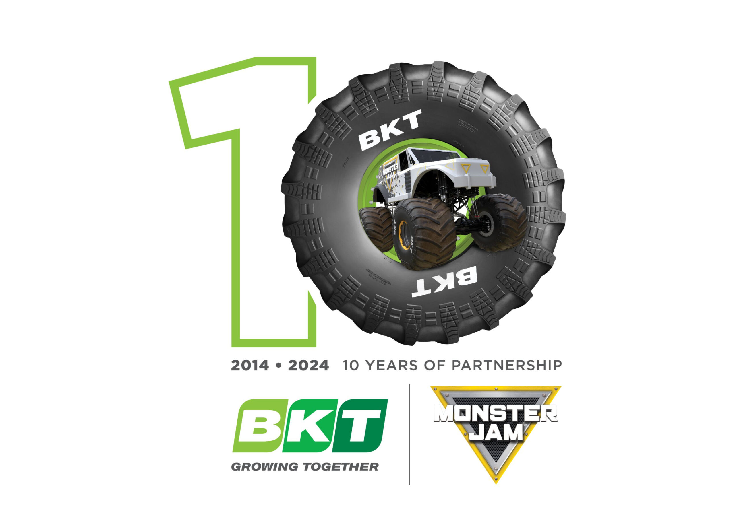 BKT and Feld Motor Sports Celebrate Ten Years of Monster Jam Partnership and Extend Commitment until 2031