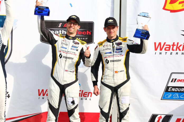 CORVETTE RACING AT THE GLEN - Podium Finish For Garcia, Sims