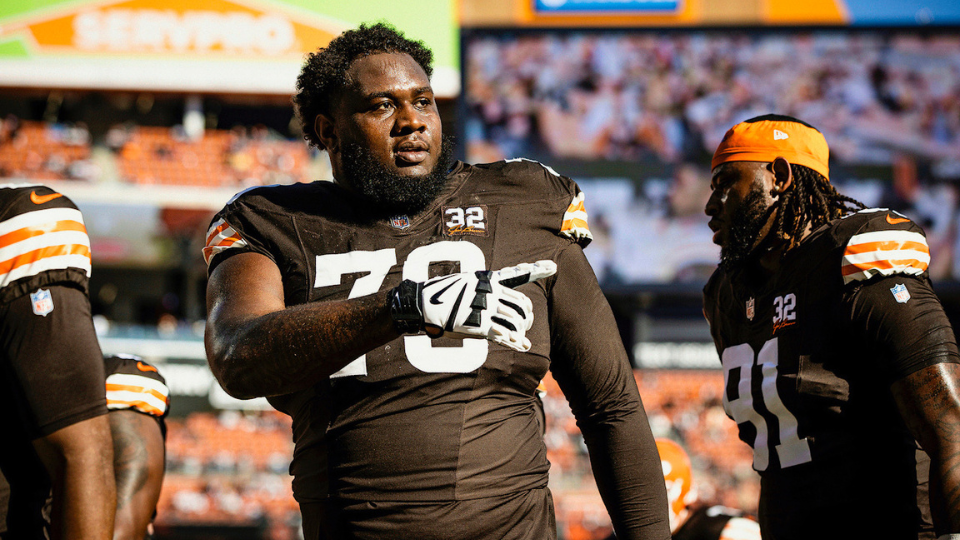 Cleveland Browns offensive lineman Dawand Jones named grand marshal of The Honda Indy 200 at Mid-Ohio Presented by the 2025 Civic Hybrid