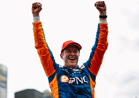 Dixon Emerges from Chaos To Win on Streets of Detroit