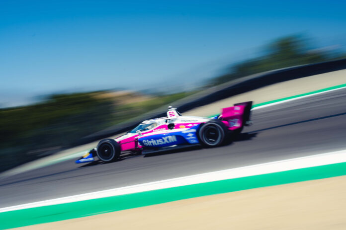 Felix Rosenqvist Paces Meyer Shank Racing With 11th-Place Run At Laguna Seca