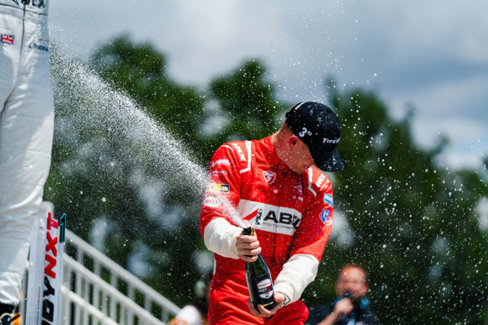 Fifth podium of the INDY NXT season for ABEL Motorsports
