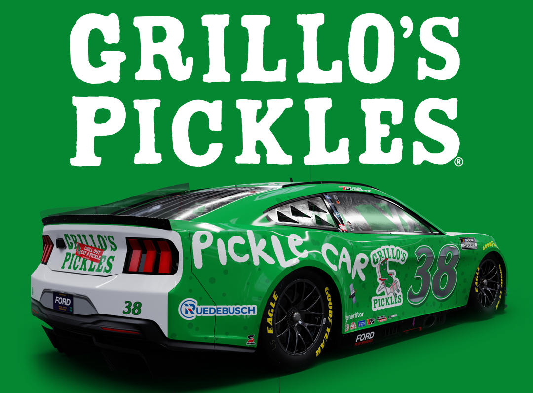Front Row Motorsports, Grillo’s Pickles Announce Partnership for Todd Gilliland