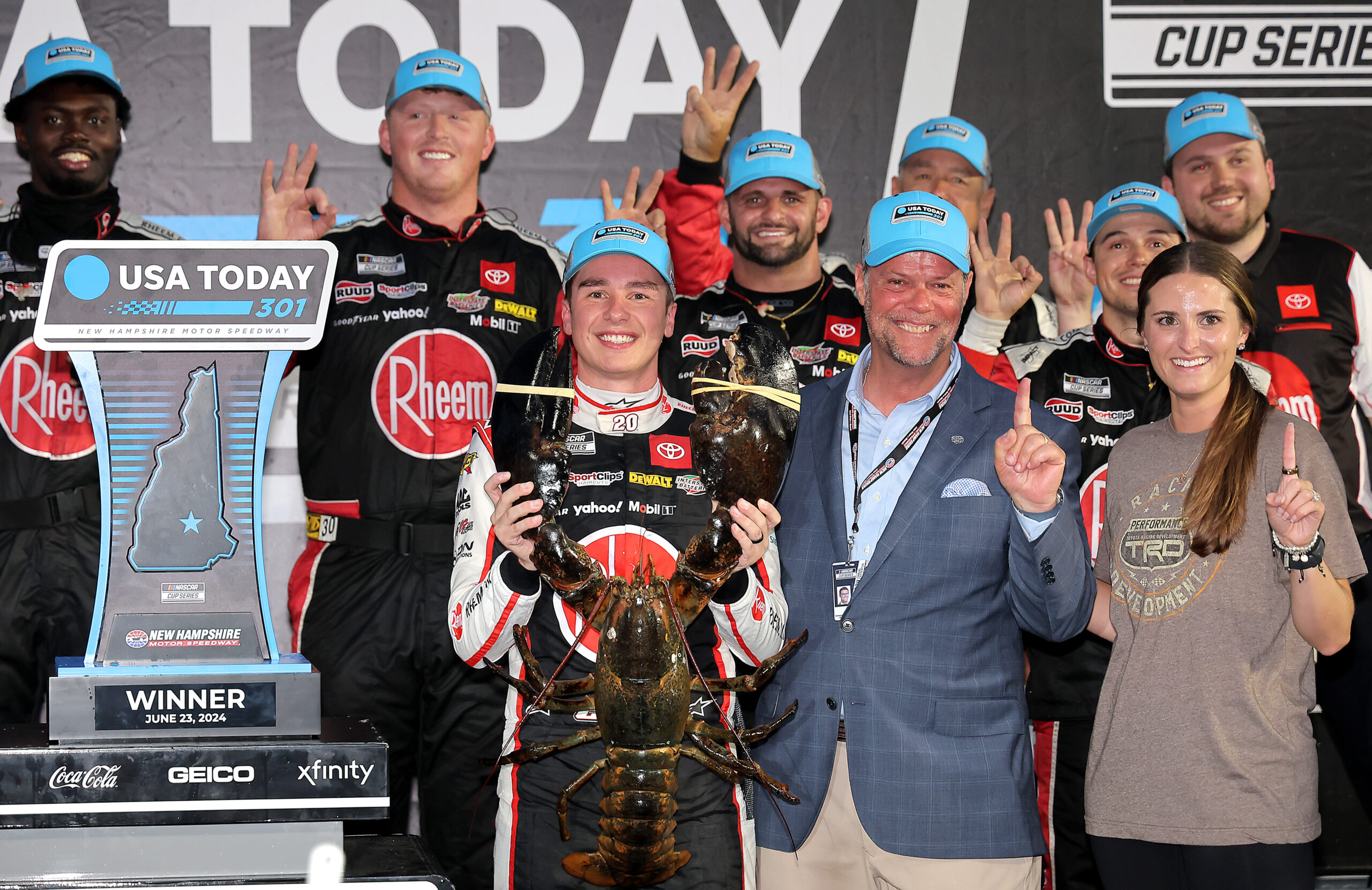 Bell perseveres through dry and slick conditions for dramatic Cup victory at New Hampshire