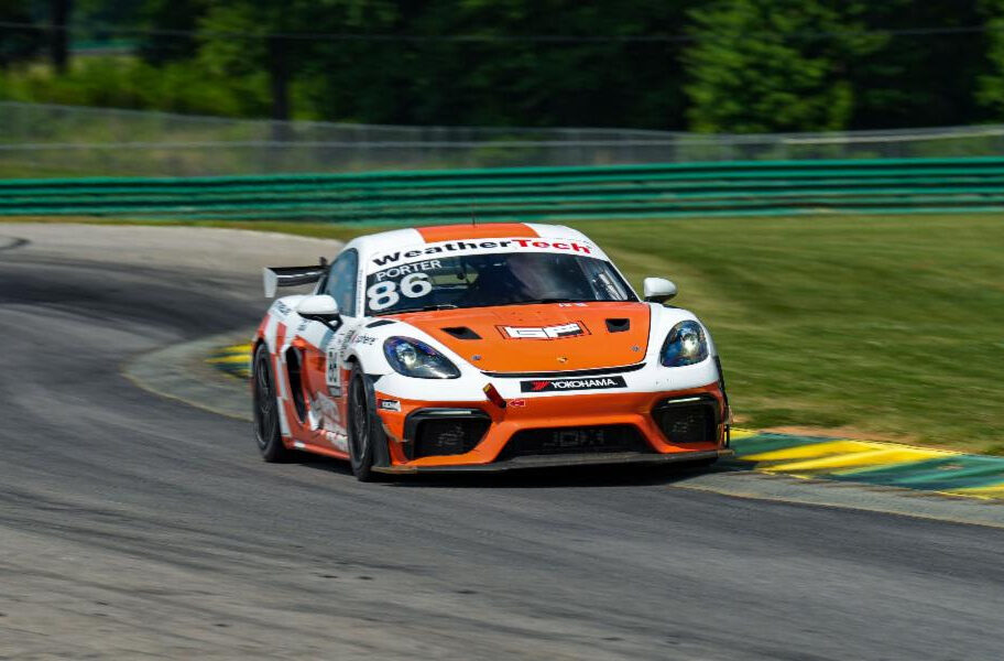 Ian Porter Claims Fifth Porsche Sprint Challenge Win for RAFA Racing by JDX on Saturday at VIR