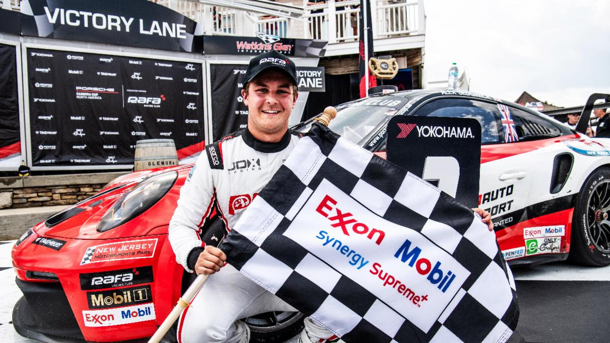JDX Racing Returns To Winning Ways As Alex Sedgwick Earns First Career Carrera Cup Victory at Watkins Glen