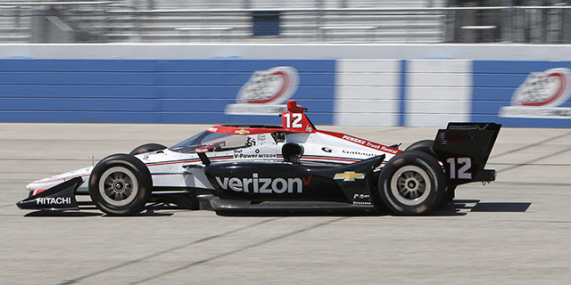 Power Paces Another Penske 1-2-3 at Milwaukee Test