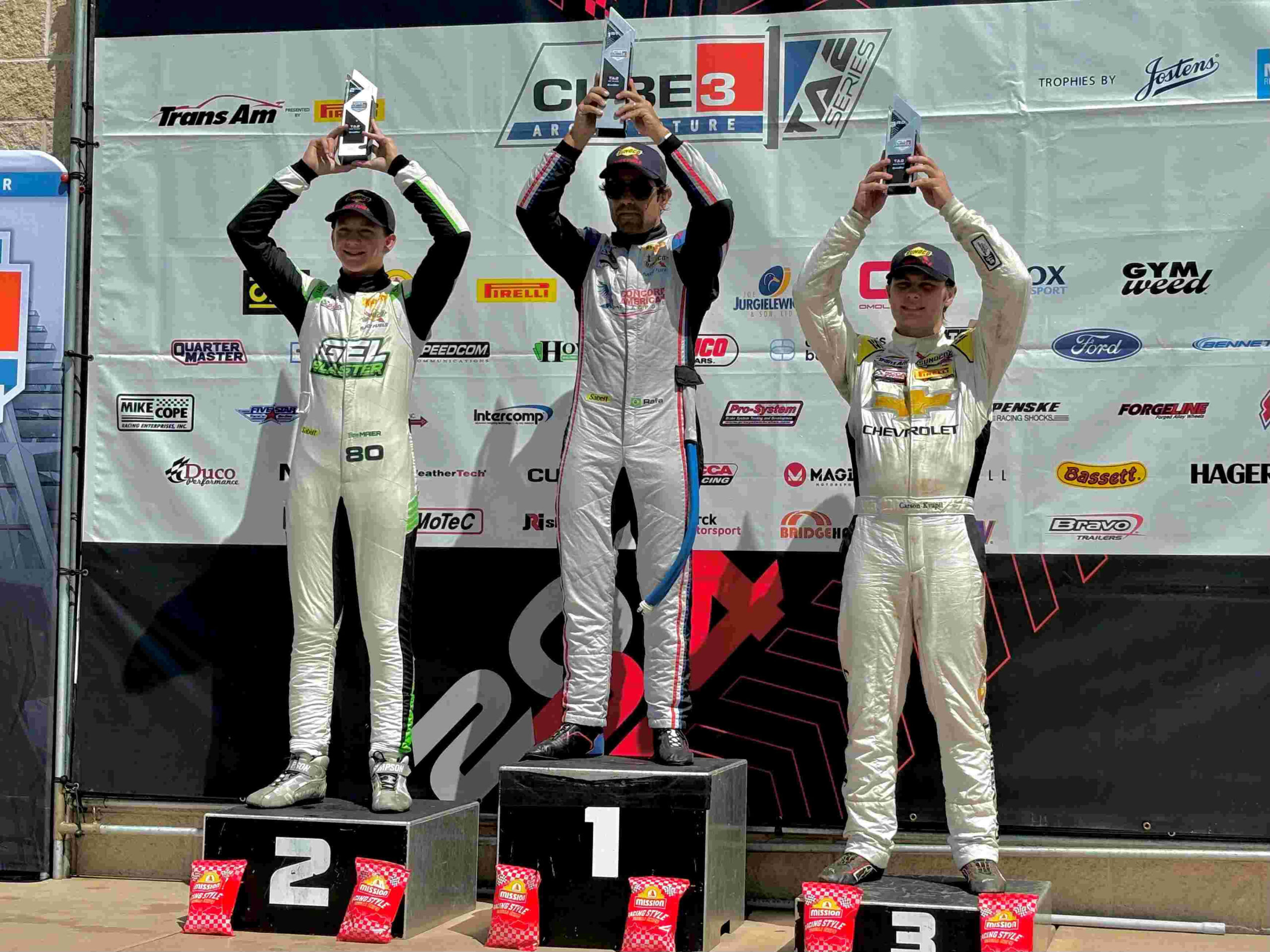 Second Straight Podium for TeamSLR at Pittsburgh