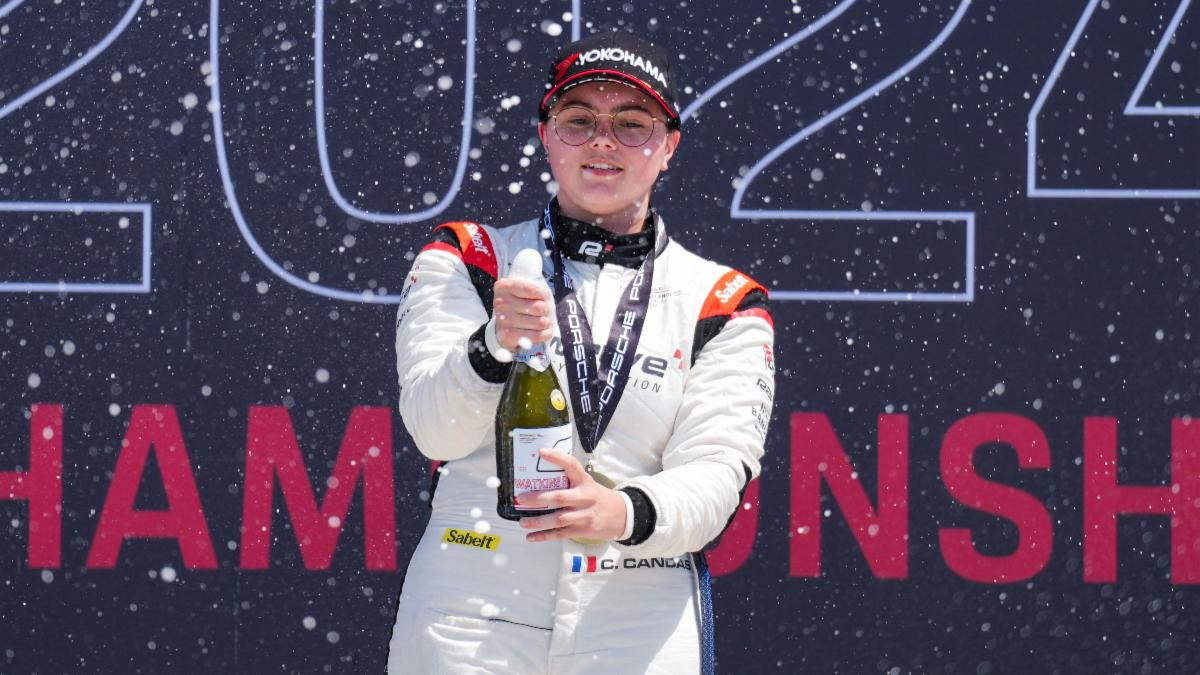 RAFA Racing by JDX Driver Caroline Candas Earns First Win in Porsche Sprint Challenge at Watkins Glen