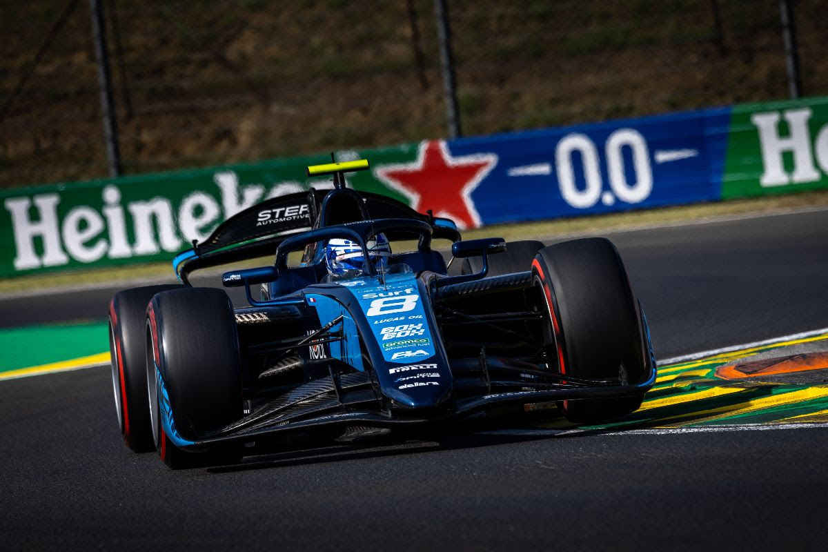 DAMS LUCAS OIL SECURES POINTS FINISH IN HUNGARY