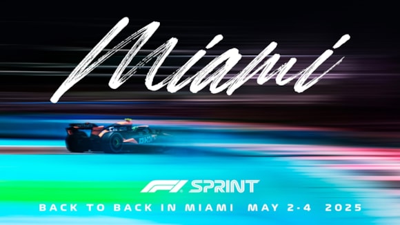 Exciting Sprint format to return for the FORMULA 1 CRYPTO.COM MIAMI GRAND PRIX in 2025