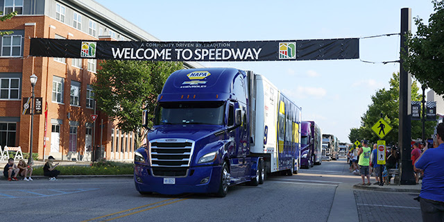 NASCAR Fan Fest, Hauler Parade Count Down to Brickyard Return to Oval
