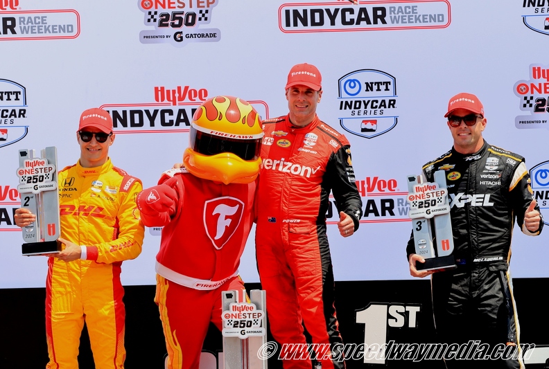 McLaughlin and Power fulfill dreams with first oval victories during IndyCar’s Doubleheader Features at Iowa