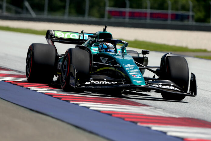 action, Red Bull Ring, F12412a, F1, GP, AustriaJak Crawford, Aston Martin AMR22
