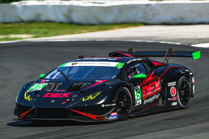 No. 45 DEX Imaging Lamborghini Huracán GT3 EVO2 Team Continue Summer Sprint Stretch at Road America
