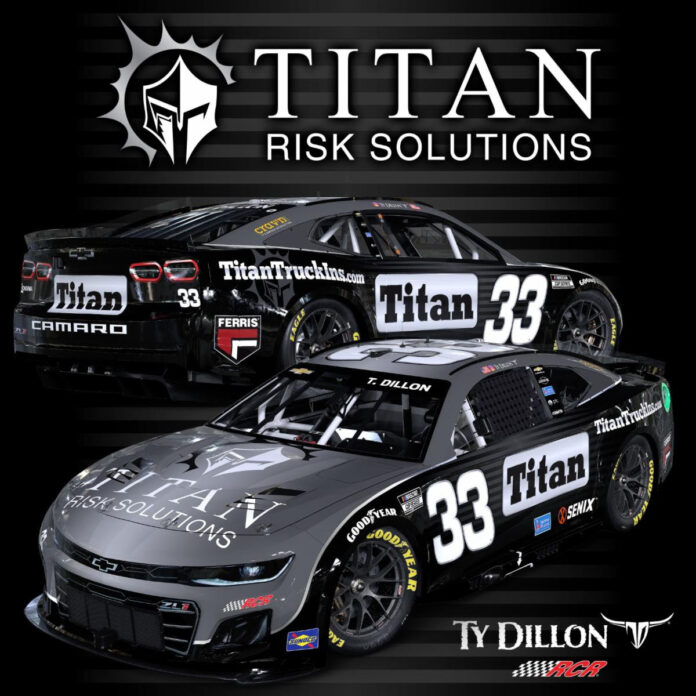 Richard Childress Racing Announces Multi-Year, Multi-Car Partnership with Titan Risk Solutions