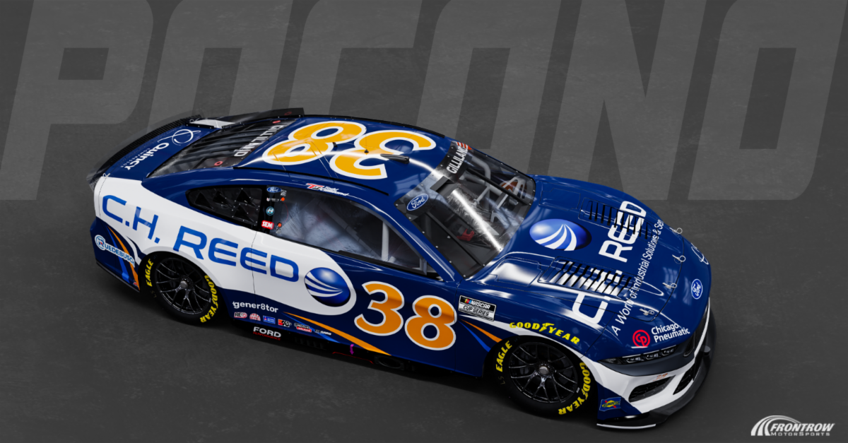 Todd Gilliland and the No. 38 C.H. Reed Ford Mustang Dark Horse