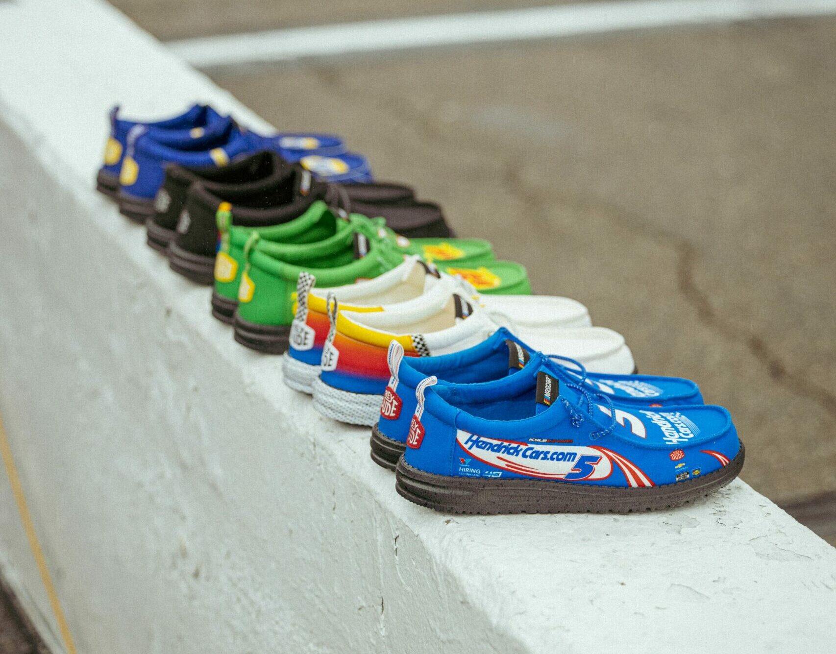 HEYDUDE Races into New Licensing Collaboration with NASCAR Team Properties