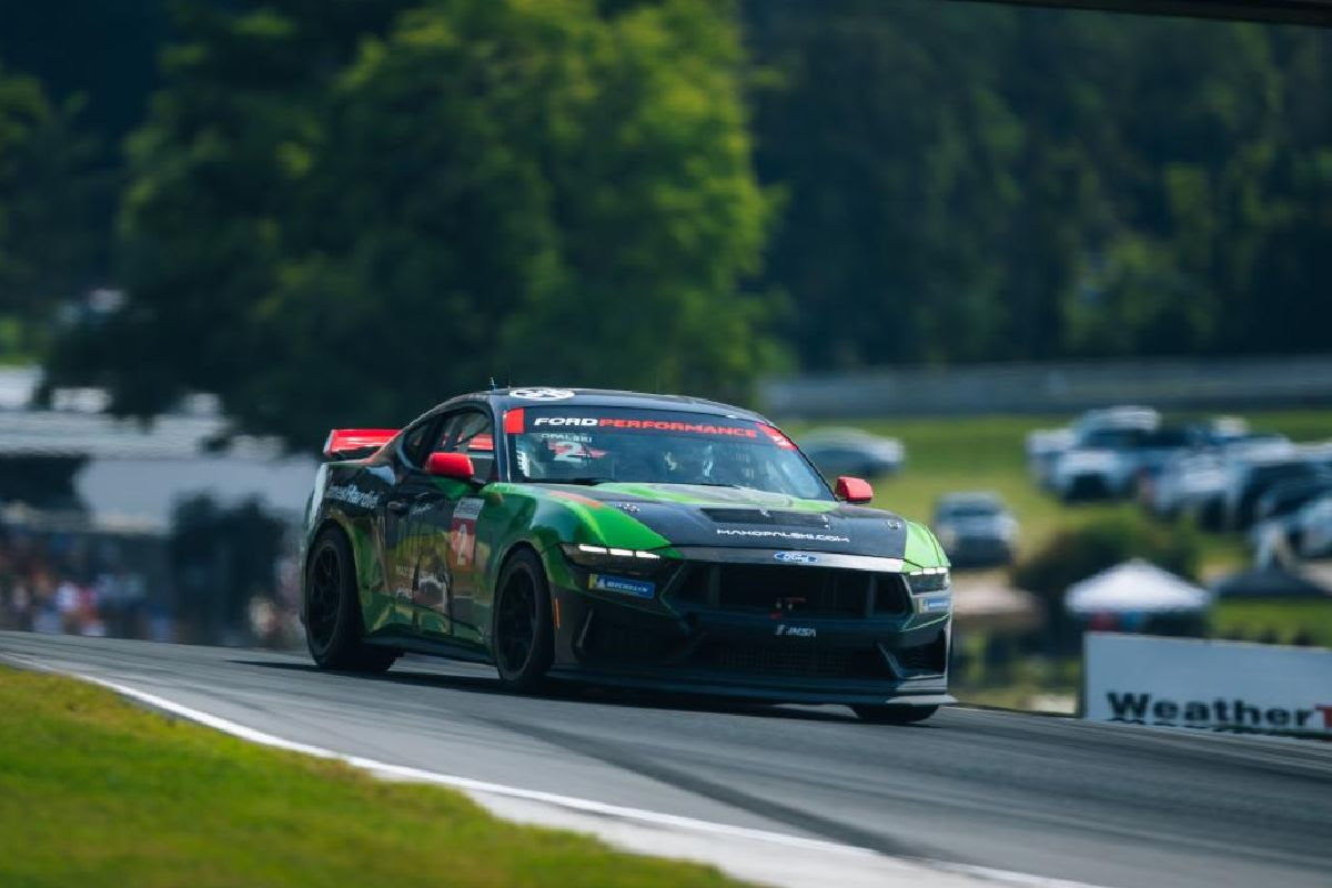 Max Opalski and Team MOR Grind To Pair of Mustang Challenge Sixth-Place Finishes at Road America