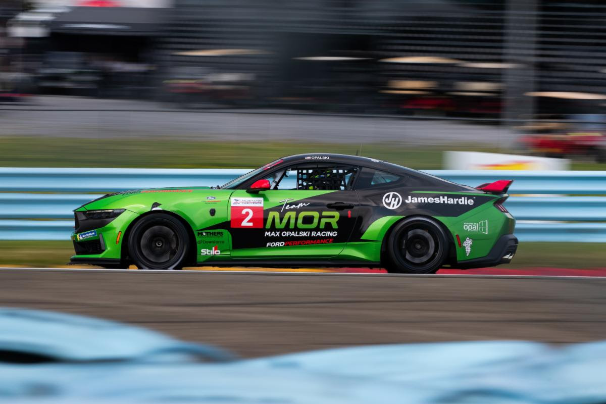Max Opalski and Team MOR Pushing For Podiums in Mustang Challenge at Road America