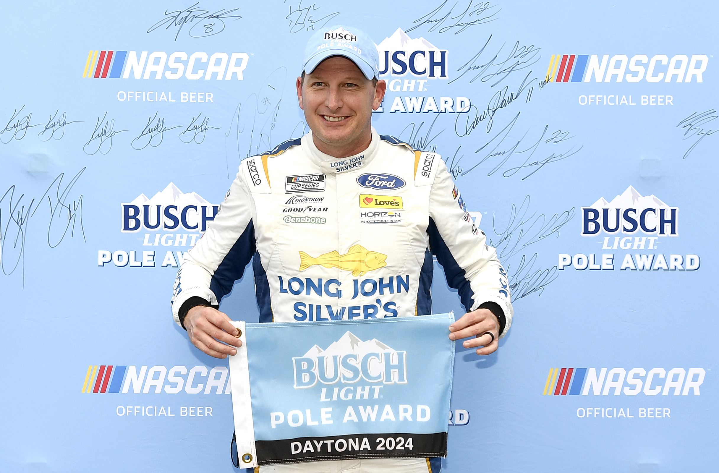 McDowell claims fourth 2024 Cup pole at Daytona; Front Row 12 BVM Sports