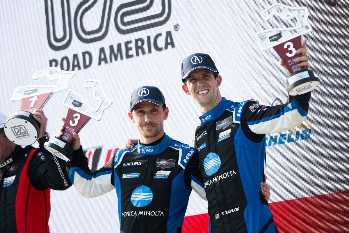 No. 10 Konica Minolta Acura ARX-06 Earn Podium Finish at Road America