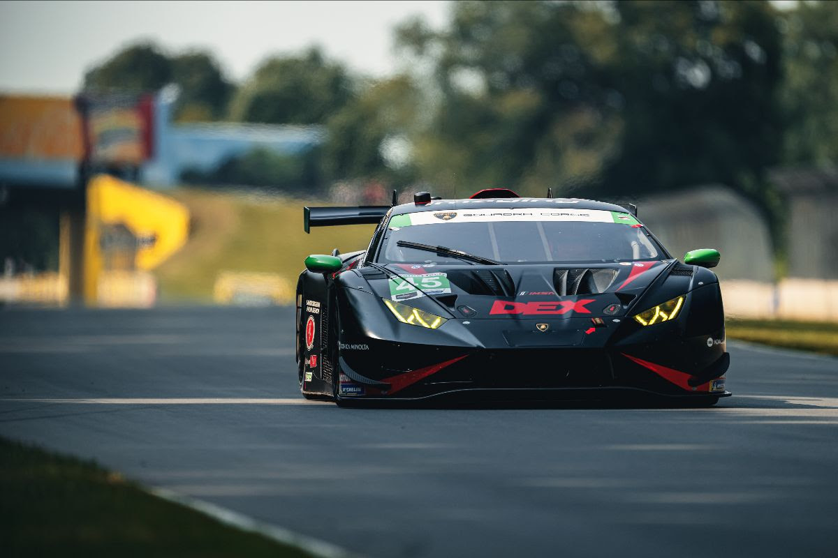 No. 45 DEX Imaging Lamborghini Huracán GT3 EVO2 Finishes 15th in GTD at IMSA SportsCar Weekend at Road America