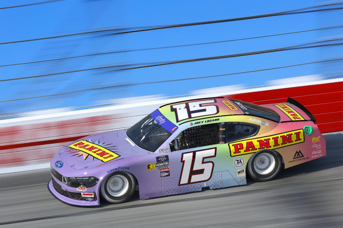 Panini America to Serve as Primary Partner for Joey Logano at Darlington Raceway Xfinity Race with AM Racing