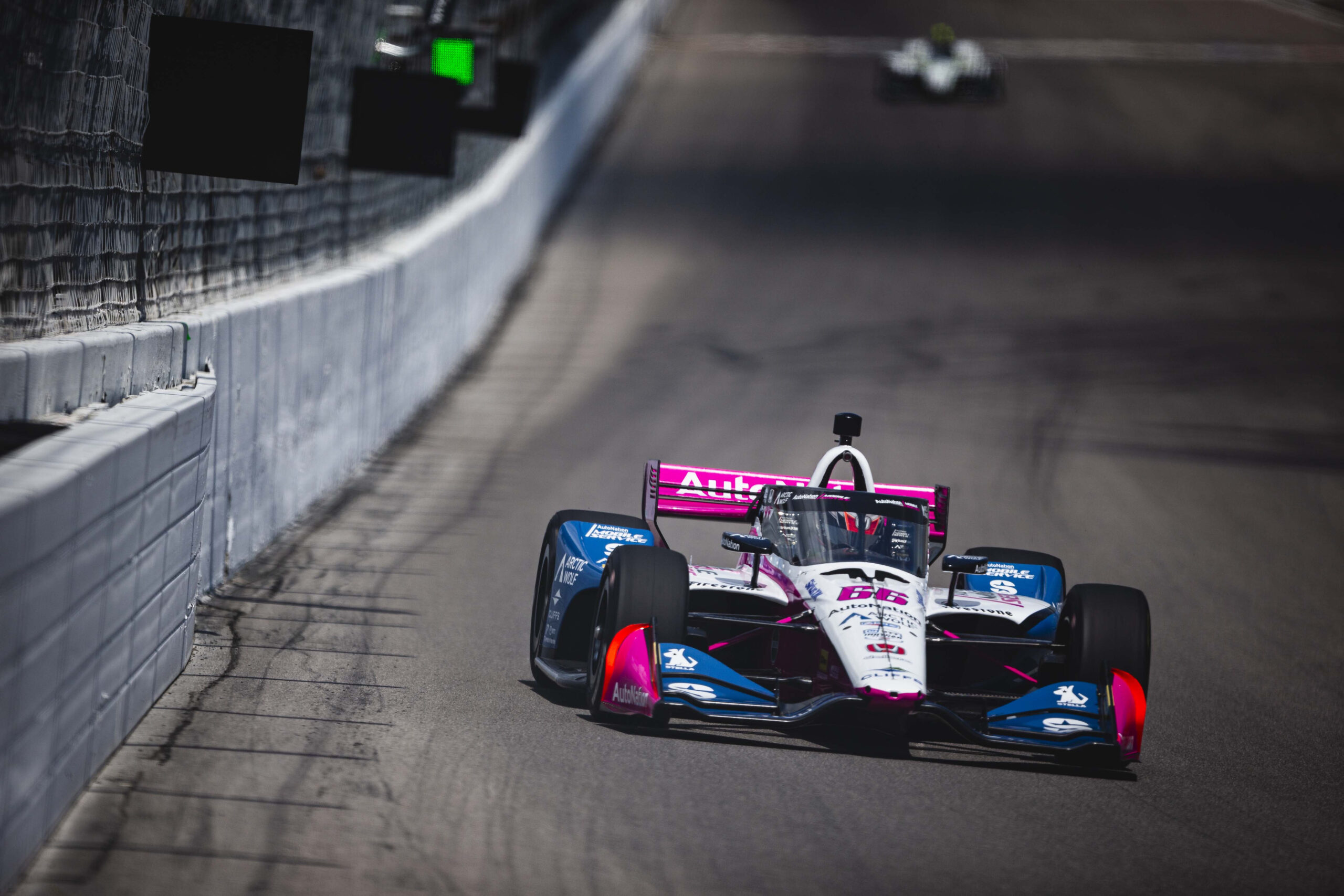 Rosenqvist Finishes Sixth in Wild WWTR Night Race