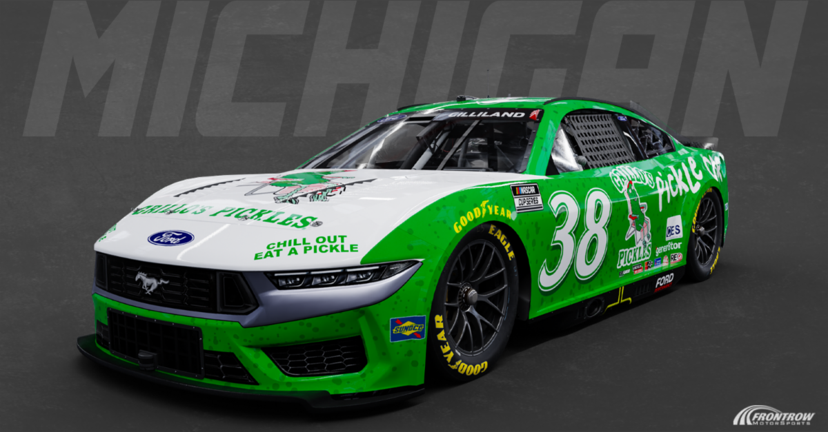 Grillo’s Pickles Returns with Todd Gilliland at the Michigan International Speedway