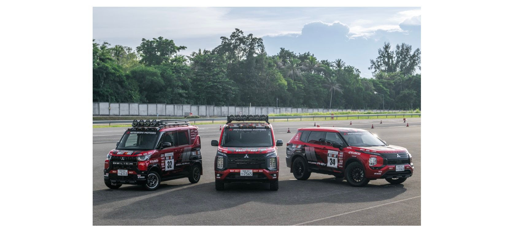 Team Mitsubishi Ralliart Conducts Shakedown Ahead of Asia Cross Country Rally 2024: All Preparations in Place to Reclaim the Title After Two Years