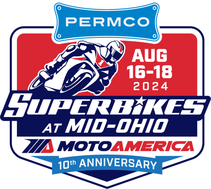 Superbike racing at Mid-Ohio