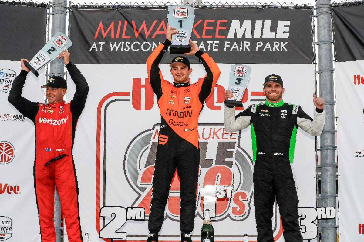 CHEVROLET INDYCAR AT MILWAUKEE Team Chevy Race 1 Report BVM Sports