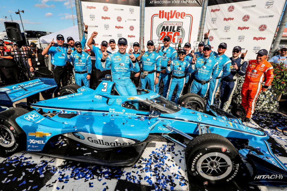 CHEVROLET INDYCAR AT MILWAUKEE: Team Chevy Race 2 Report