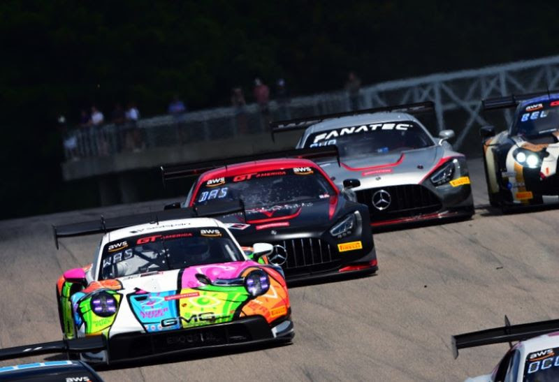 GMG Racing Continues Recent Run of Podium Finishes Saturday in SRO America Competition at Barber Motorsports Park