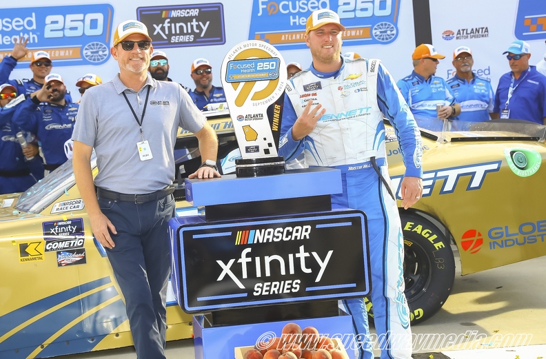 Austin Hill sweeps Atlanta for third Xfinity victory of 2024