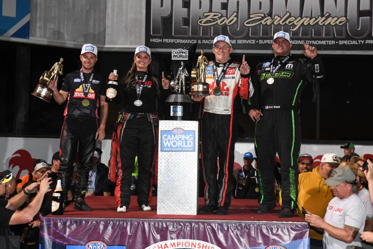 STAGE SET TO CROWN CHAMPIONS AT 59TH ANNUAL IN-N-OUT BURGER NHRA FINALS IN POMONA