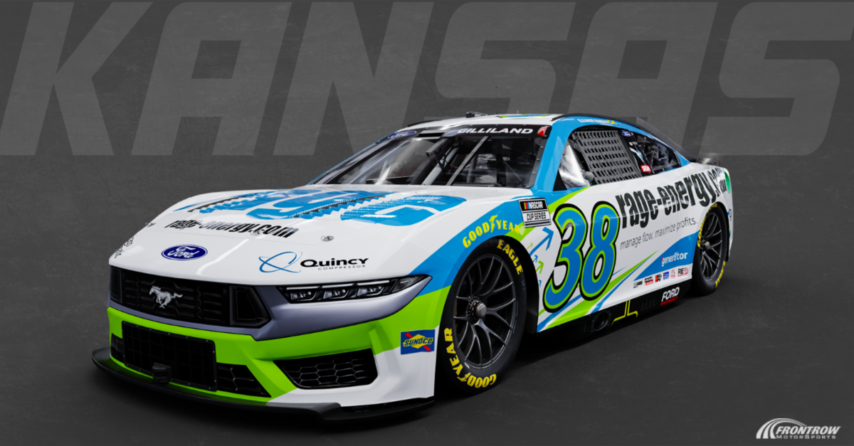 Todd Gilliland Debuts Rasmussen Air & Gas Energy Scheme at the Kansas Speedway