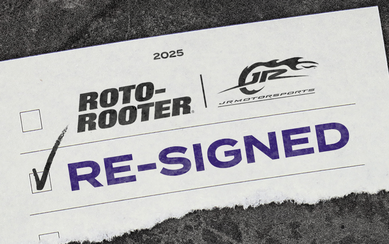 Roto-Rooter to Return to JR Motorsports